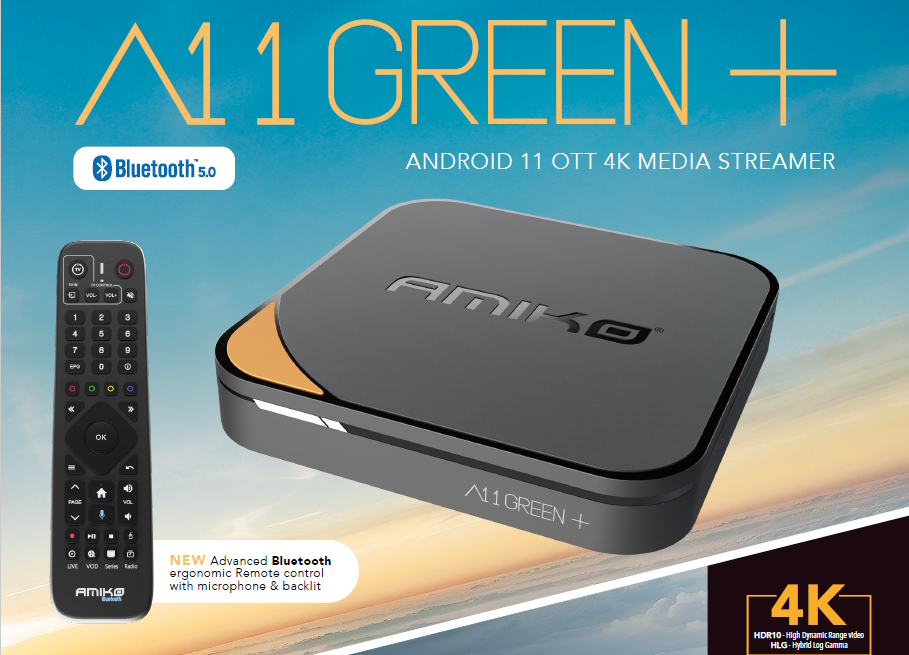amikoページ Receptor IP Android AMIKO A11 GREEN+ PLUS